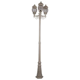 Domus Lighting Exterior Posts Domus GT-682 Vienna Triple Head Tall Post Lights-For-You 15938 9330772159387